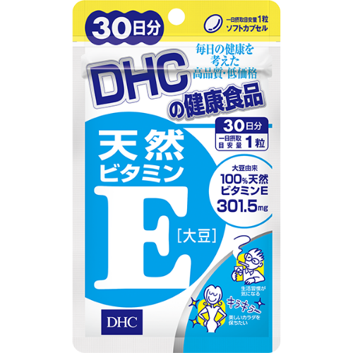 [DHC] Natural Vitamin E [Soybeans] - CROSS SHELF JP