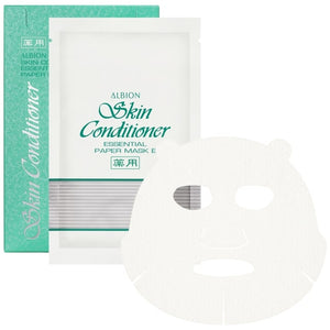 [ALBION] Skin Conditioner Essential Paper Mask - CROSS SHELF JP