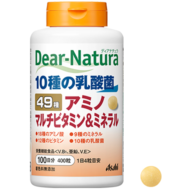 [Asahi] Dear-Ntura 49 Amino Multivitamins & Minerals for 100days - CROSS SHELF JP