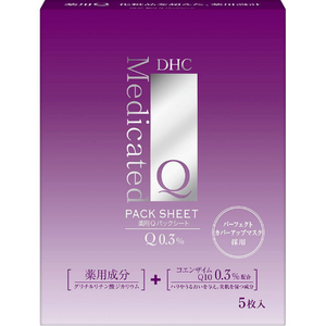 [DHC] Medicated Q Pack Sheet - CROSS SHELF JP