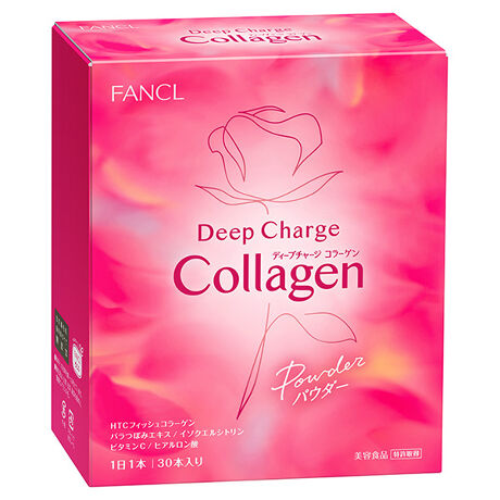 [FANCL] Deep Charge Collagen Powder 30days - CROSS SHELF JP